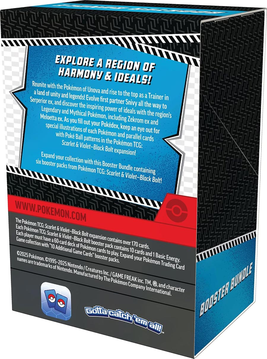 Pokemon Black Bolt Booster Bundle