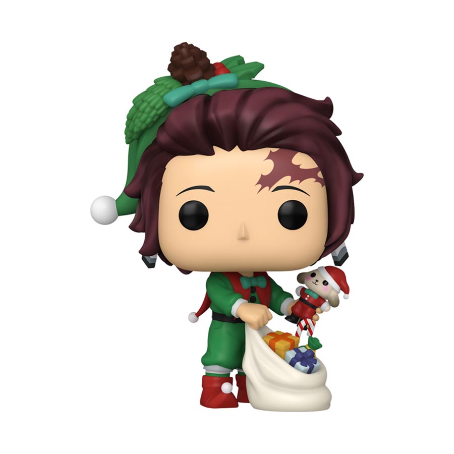 POP Plus Demon Slayer Kimetsu No Yaiba Tanjiro Kamado Holiday Outfit Vinyl Figure