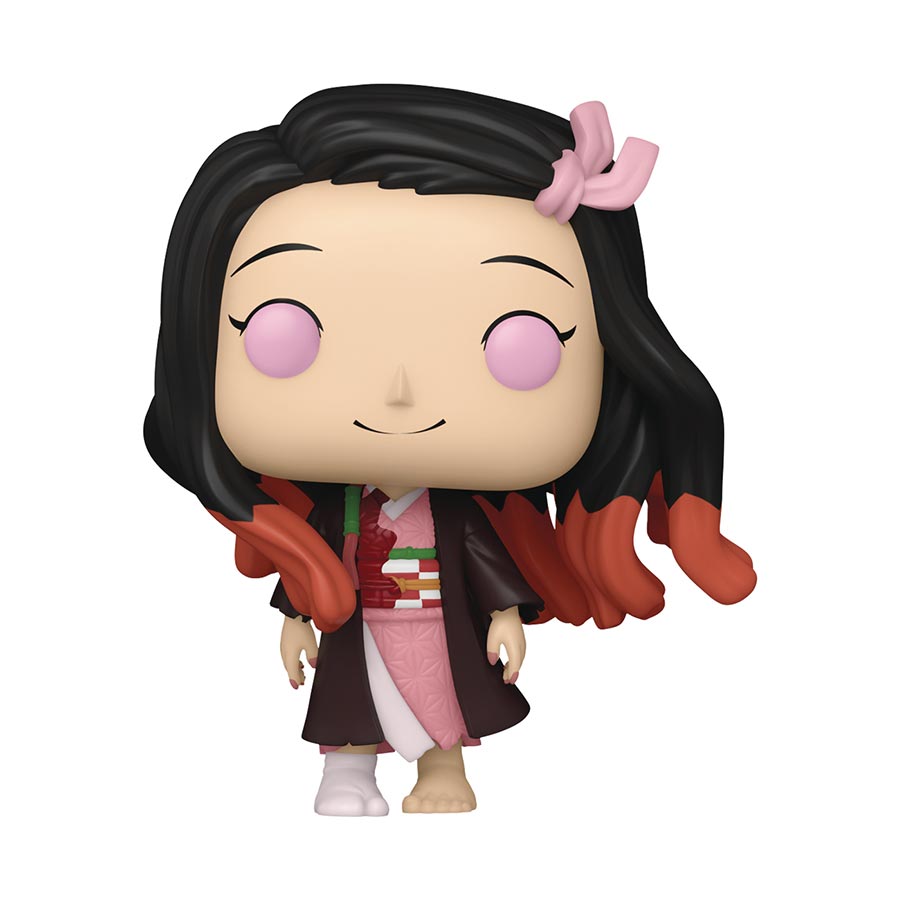 POP Animation Demon Slayer Kimetsu No Yaiba Nezuko Kamado Smiling Vinyl Figure