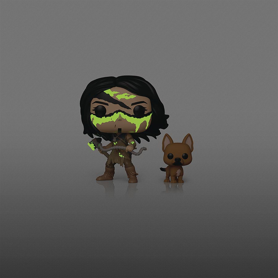 POP Plus Prey Naru With Sarii Glow-In-The-Dark Vinyl Figure