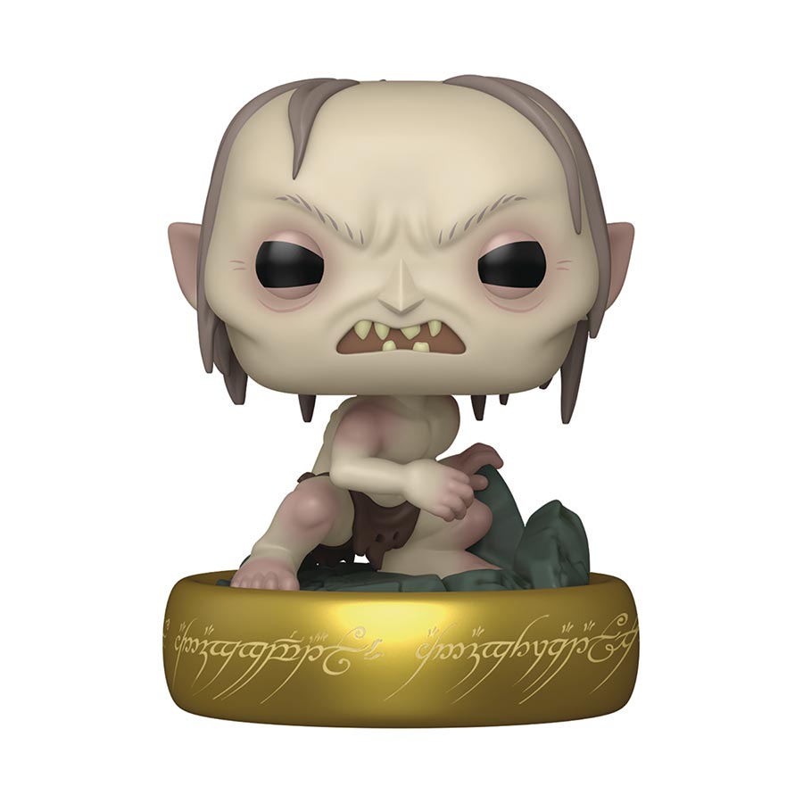 POP Plus Lord Of The Rings Gollum Glow-In-The-Dark Vinyl Figure
