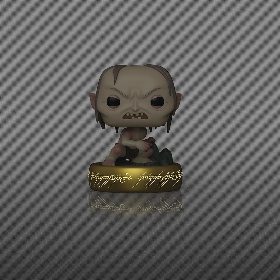 POP Plus Lord Of The Rings Gollum Glow-In-The-Dark Vinyl Figure