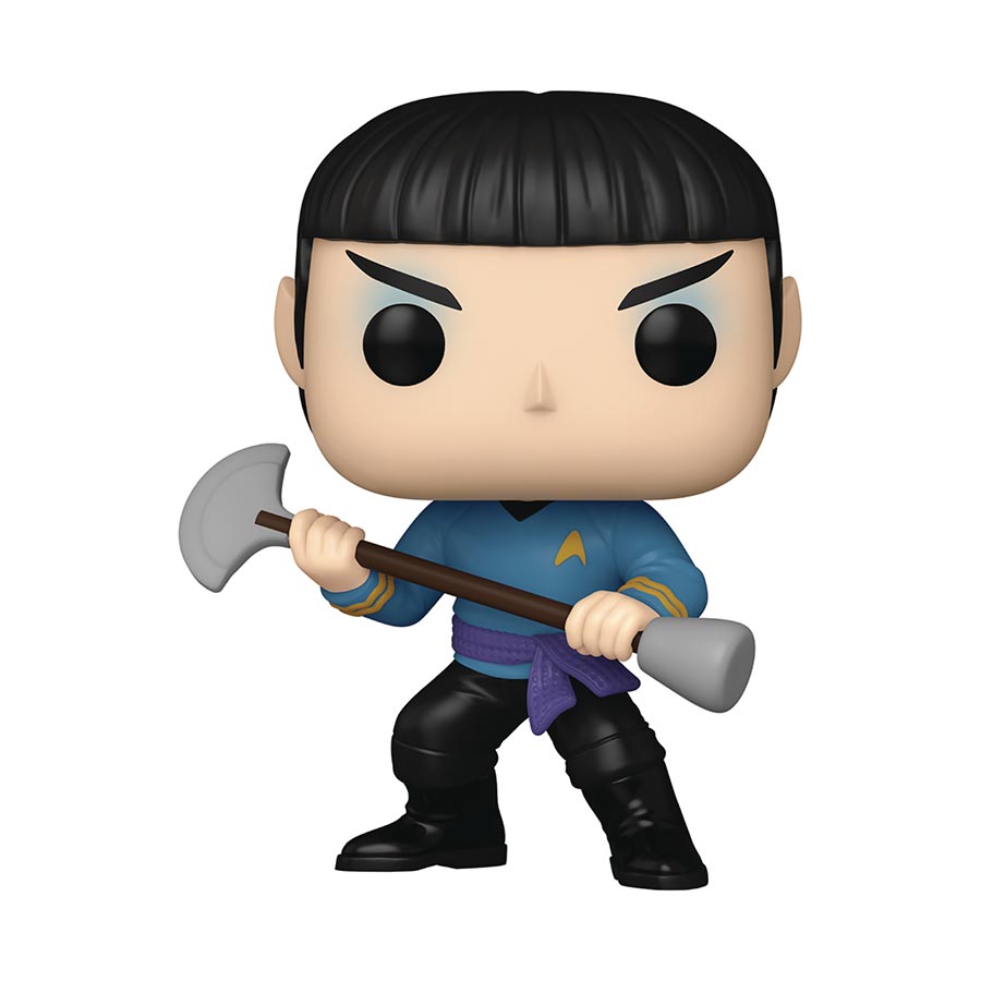 POP Television Star Trek Spock With Vulcan Lirpa Vinyl Figure