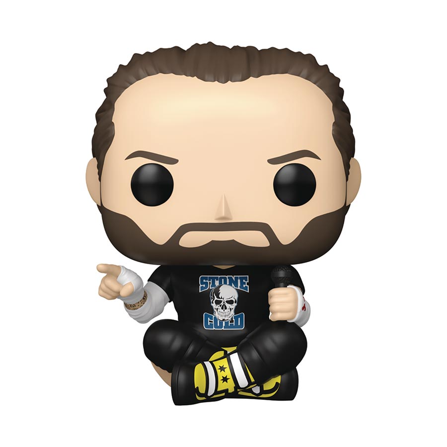 POP WWE CM Punk Pipe Bomb Promo Vinyl Figure