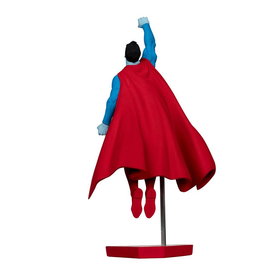 DC Direct Superman By Gary Frank Superman Red And Blue 1/10 Scale Resin Statue