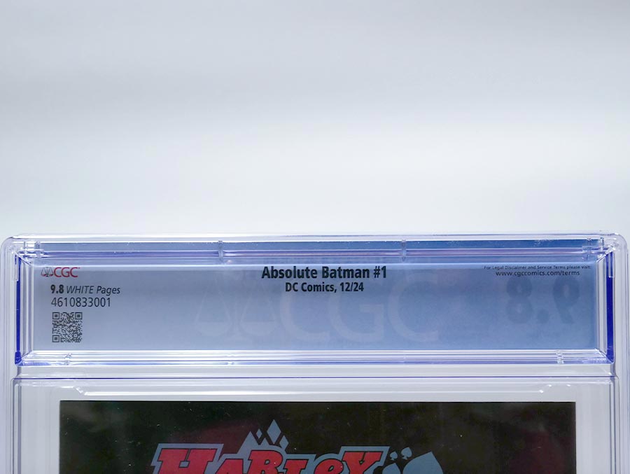 Absolute Batman #1 Cover Z-P Regular Nick Dragotta Cover CGC 9.8 (DC All In)