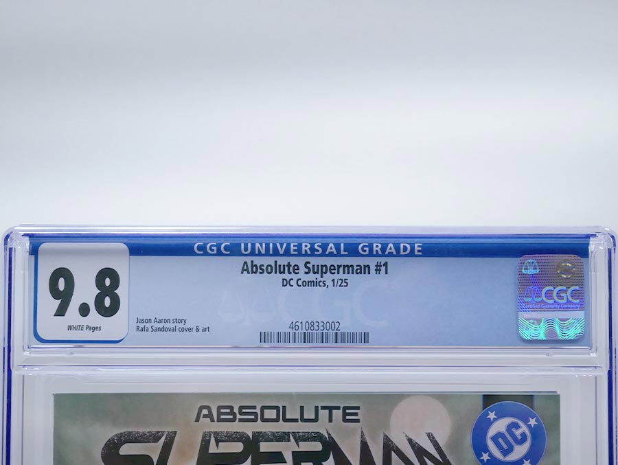 Absolute Superman #1 Cover Z-A Regular Rafa Sandoval Cover CGC 9.8 (DC All In)