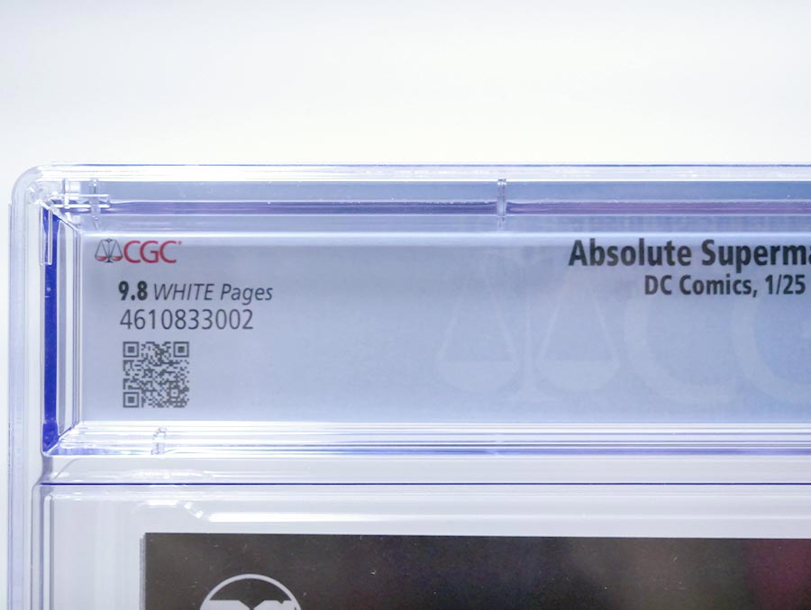Absolute Superman #1 Cover Z-A Regular Rafa Sandoval Cover CGC 9.8 (DC All In)