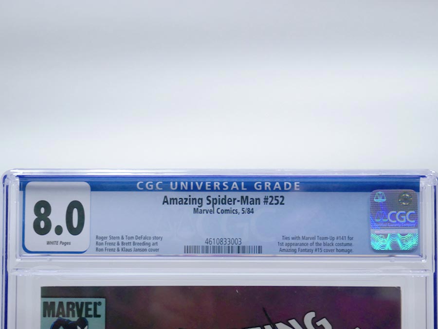 Amazing Spider-Man #252 Cover R 1st Ptg CGC 9.0