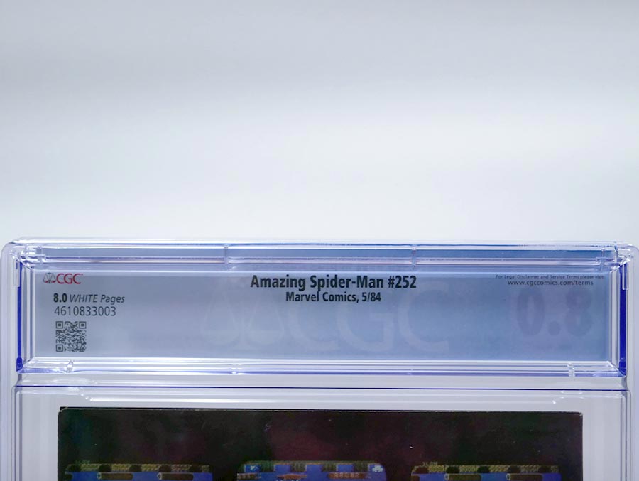 Amazing Spider-Man #252 Cover R 1st Ptg CGC 9.0