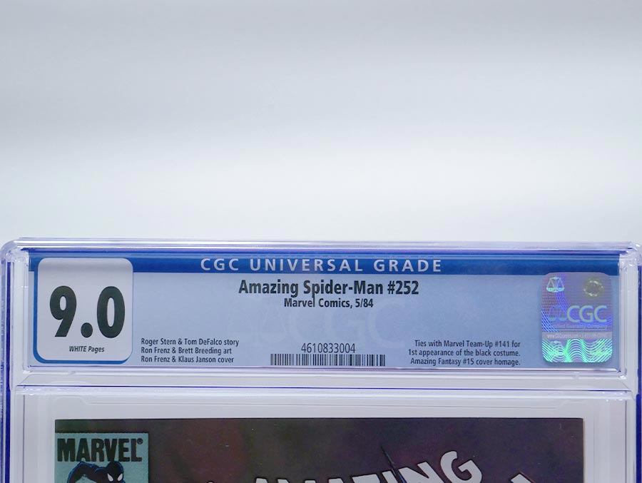Amazing Spider-Man #252 Cover Q 1st Ptg CGC 8.0