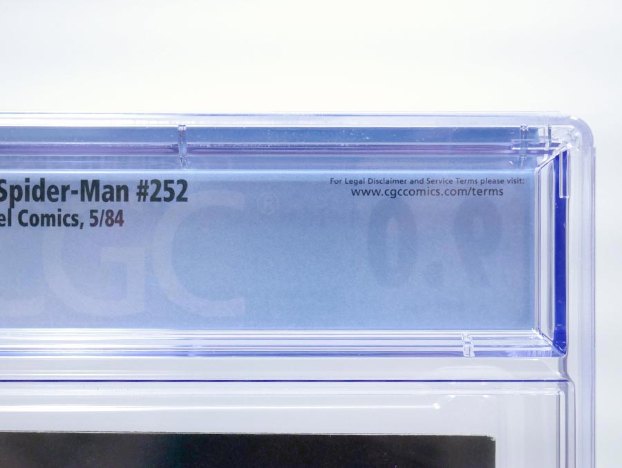 Amazing Spider-Man #252 Cover Q 1st Ptg CGC 8.0