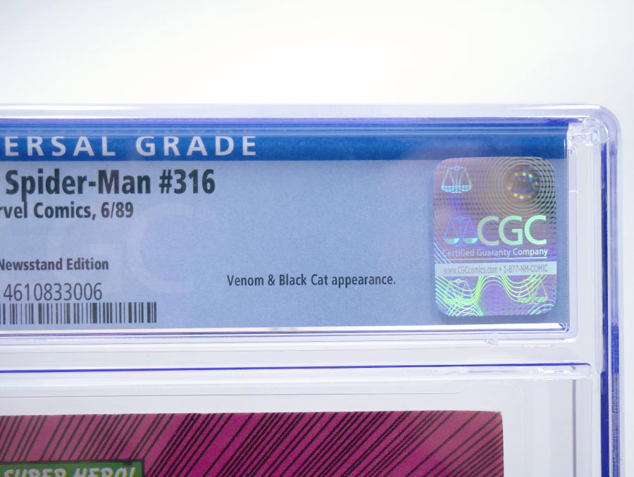 Amazing Spider-Man #316 Cover E Newsstand Edition CGC 9.6