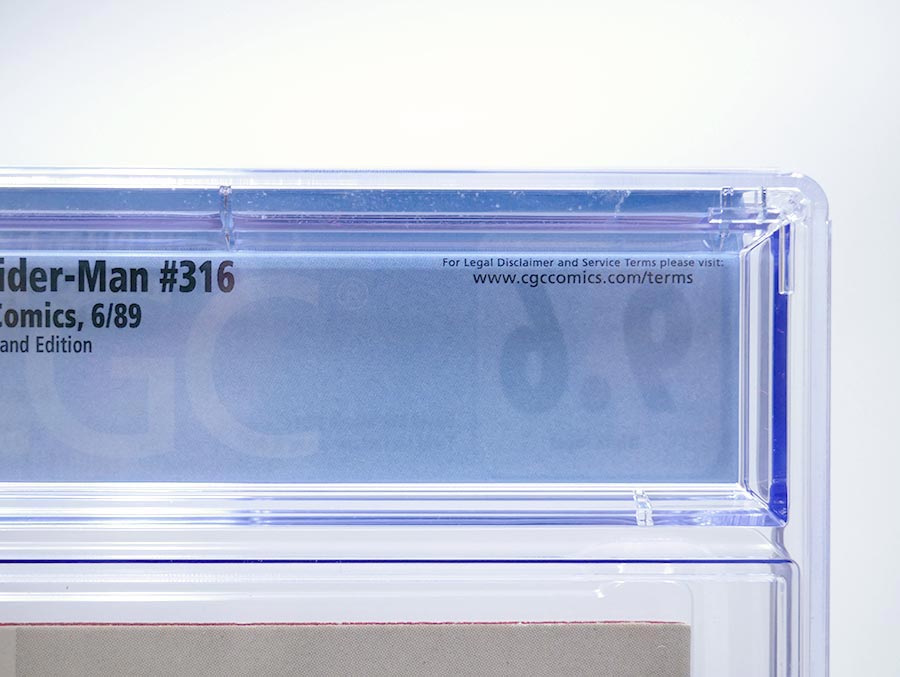 Amazing Spider-Man #316 Cover E Newsstand Edition CGC 9.6