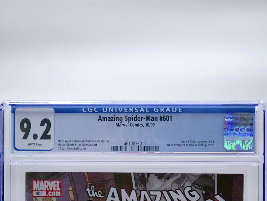 Amazing Spider-Man Vol 2 #601 Cover E 1st Ptg Regular J Scott Campbell Cover CGC 9.2