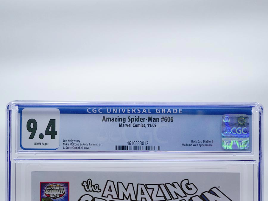 Amazing Spider-Man Vol 2 #606 Cover D Regular J Scott Campbell Cover CGC 9.4