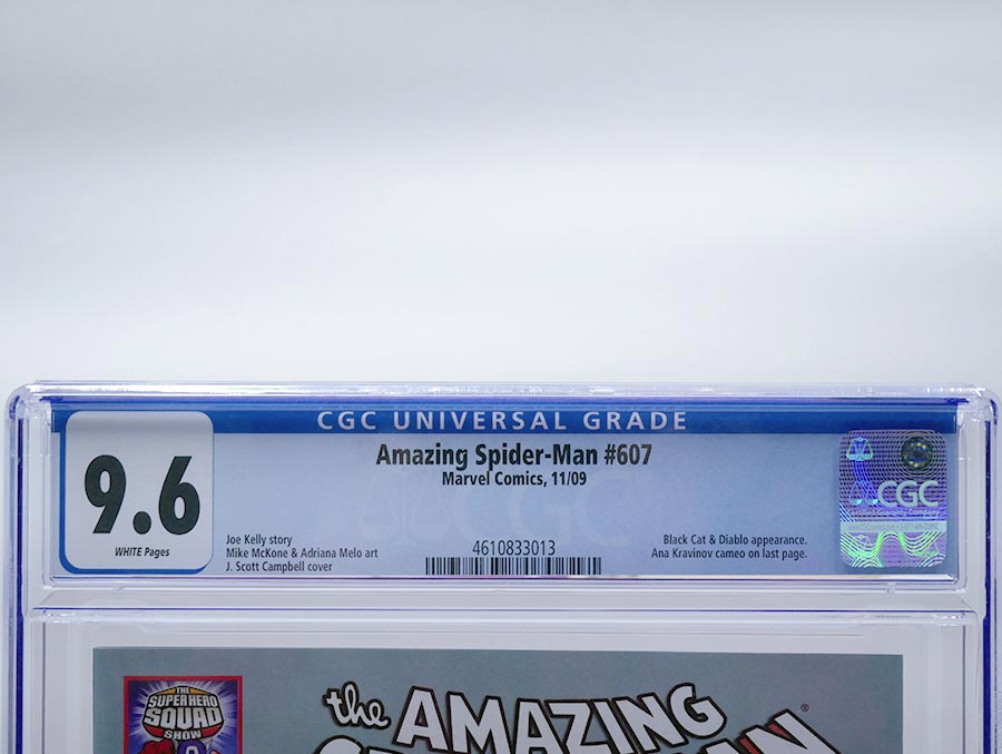 Amazing Spider-Man Vol 2 #607 Cover C CGC 9.6