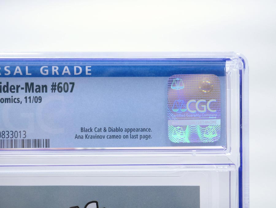 Amazing Spider-Man Vol 2 #607 Cover C CGC 9.6