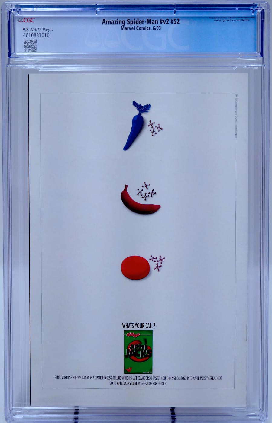 Amazing Spider-Man Vol 2 #52 Cover C CGC 9.8