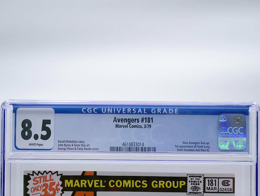 Avengers #181 Cover C CGC 8.5