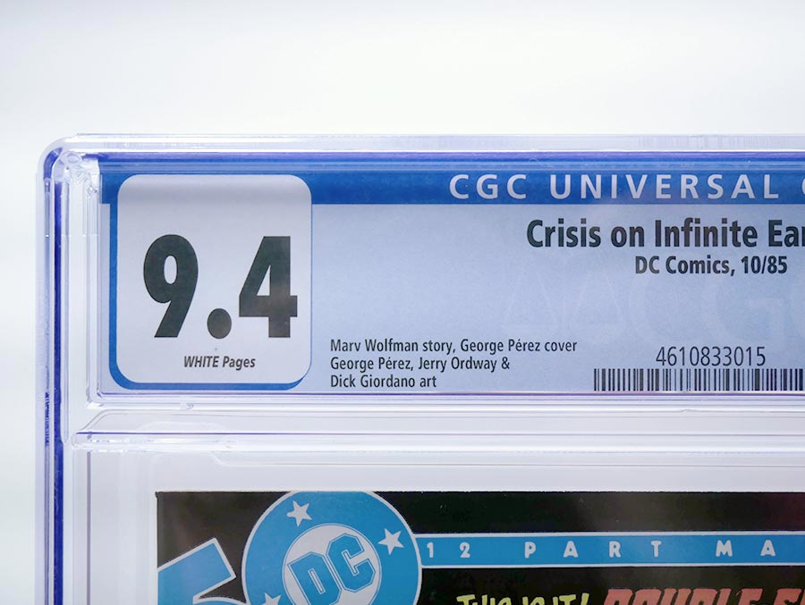 Crisis On Infinite Earths #7 Cover D CGC 9.4