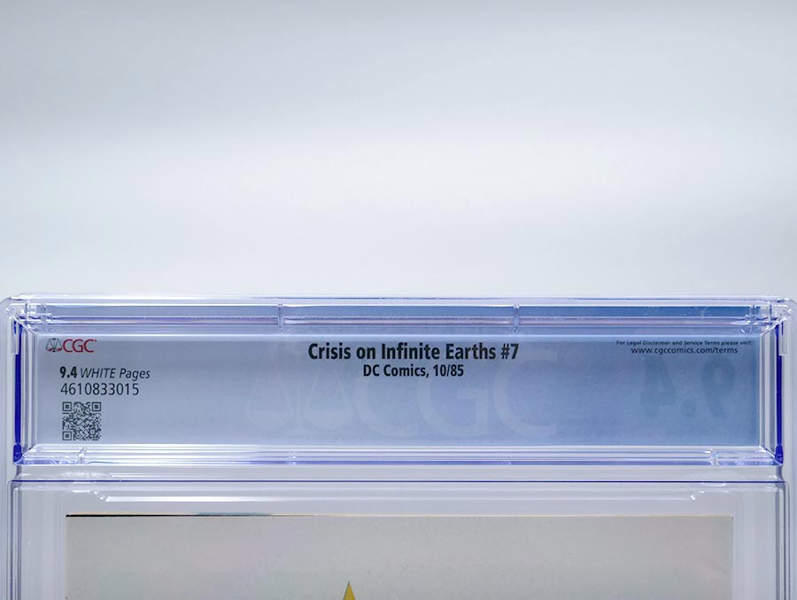 Crisis On Infinite Earths #7 Cover D CGC 9.4