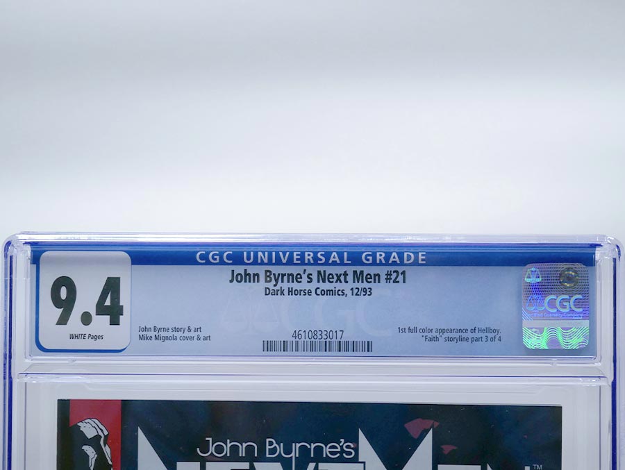 John Byrnes Next Men #21 Cover B CGC 9.4