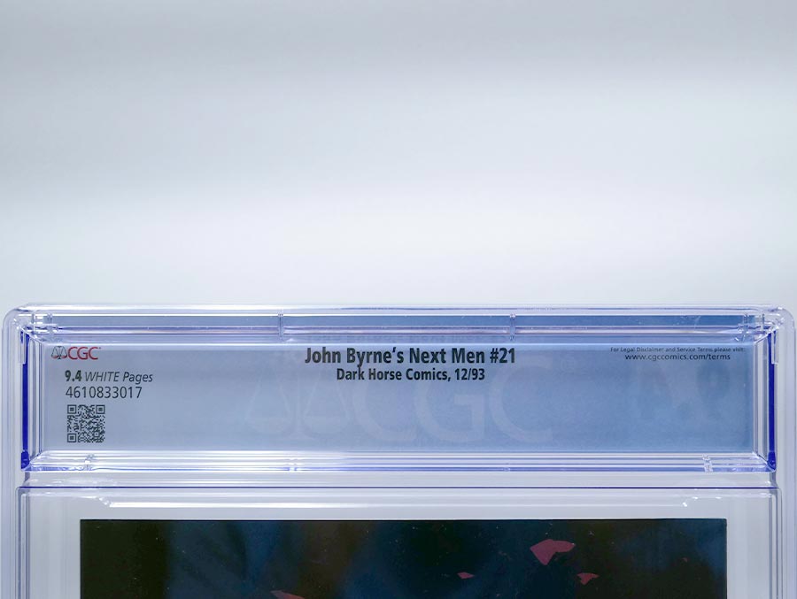 John Byrnes Next Men #21 Cover B CGC 9.4