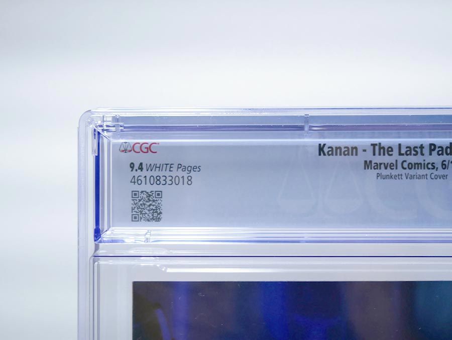 Kanan The Last Padawan #1 Cover J Incentive Killian Plunkett Variant Cover CGC 9.4
