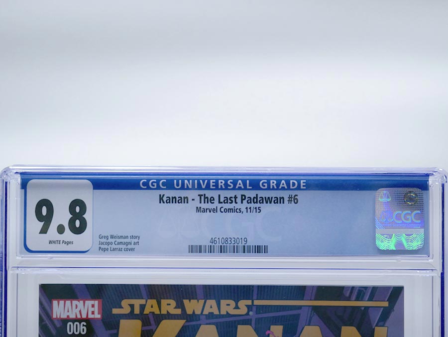 Kanan The Last Padawan #6 Cover B CGC 9.8