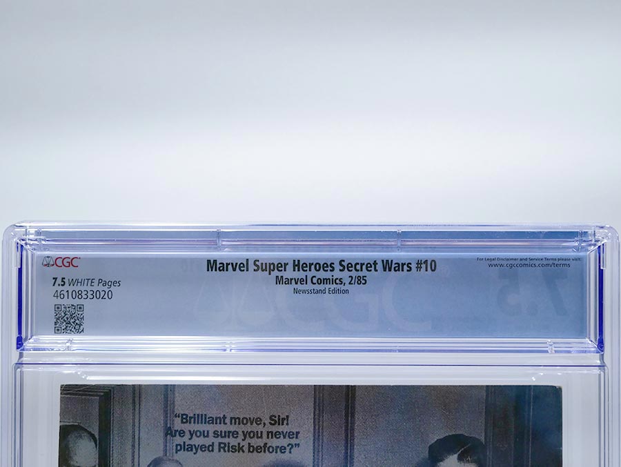 Marvel Super-Heroes Secret Wars #10 Cover G 1st Ptg CGC 7.5