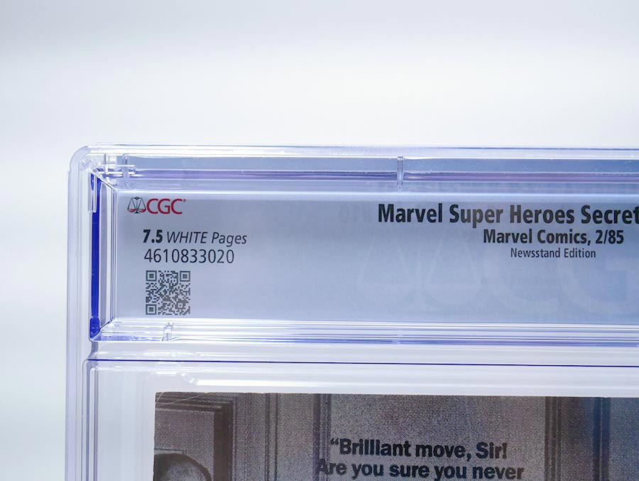 Marvel Super-Heroes Secret Wars #10 Cover G 1st Ptg CGC 7.5