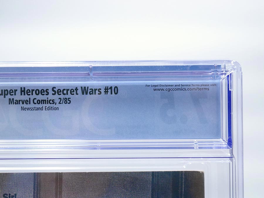 Marvel Super-Heroes Secret Wars #10 Cover G 1st Ptg CGC 7.5
