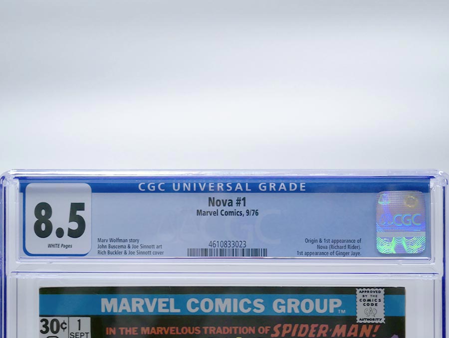 Nova #1 Cover E CGC 8.5
