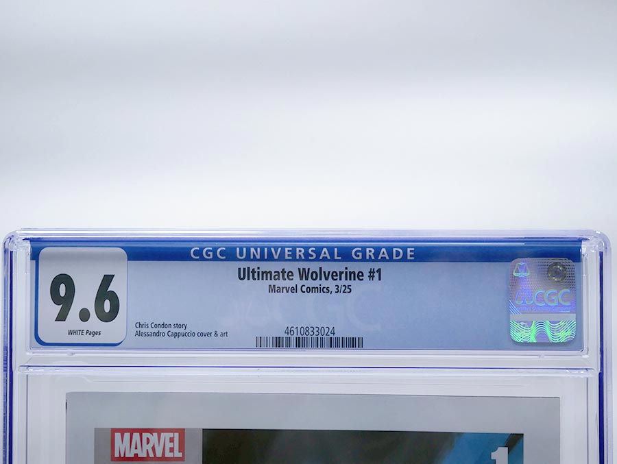 Ultimate Wolverine #1 Cover O Regular Alessandro Cappuccio Cover CGC 9.6