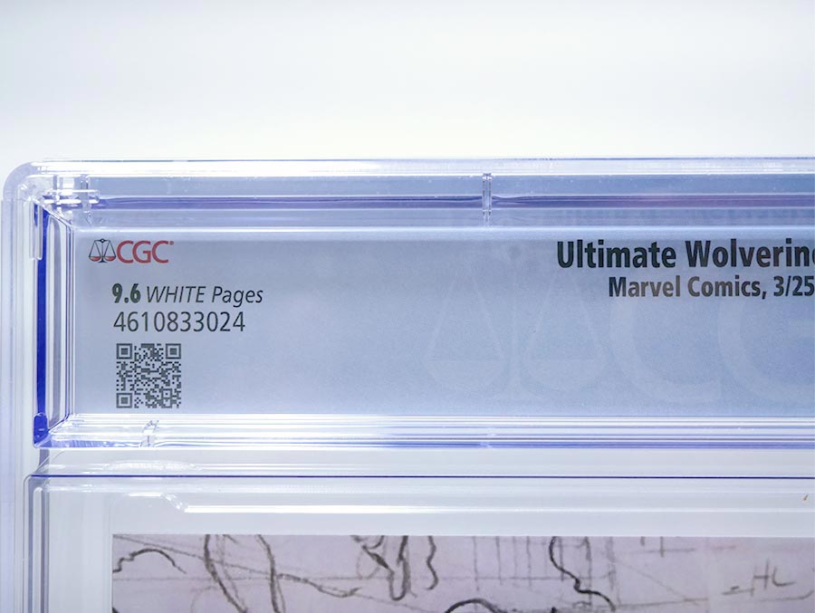Ultimate Wolverine #1 Cover O Regular Alessandro Cappuccio Cover CGC 9.6