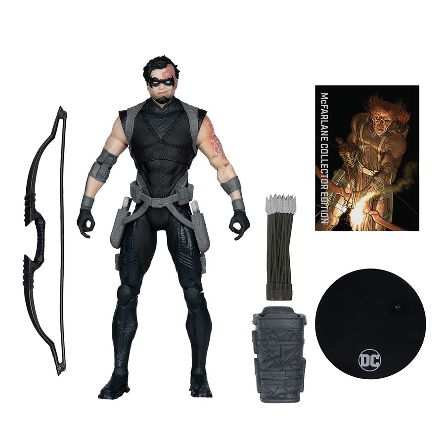 DC McFarlane Collector Edition Wave 12 Dark Archer Platinum Editon Chase 7-Inch Scale Action Figure