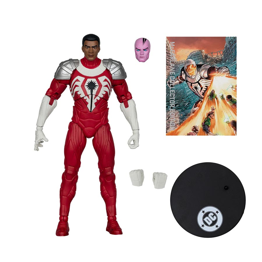 DC McFarlane Collector Edition Wave 12 Darkstars Platinum Editon Chase 7-Inch Scale Action Figure