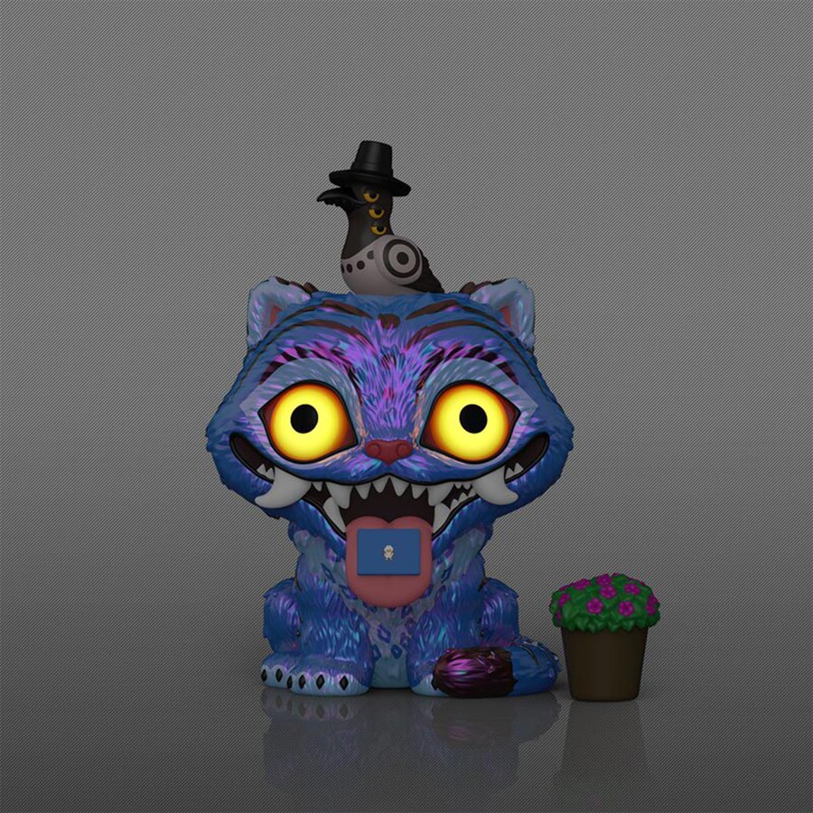 POP Animation KPop Demon Hunters Derpy Cat With Sussie Glow-In-The-Dark Vinyl Figure