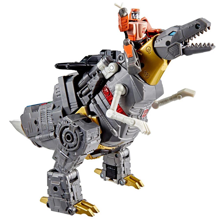 Transformers Studio Series Transformers The Movie Dinobot Grimlock And Wheelie 8.5-Inch Action Figure