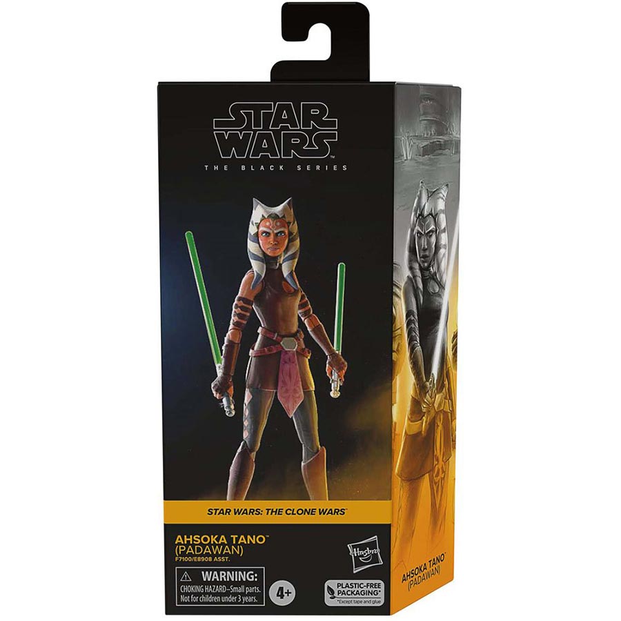 Star Wars Black Series Star Wars Clone Wars Ahsoka Tano Padawan 6-Inch Action Figure