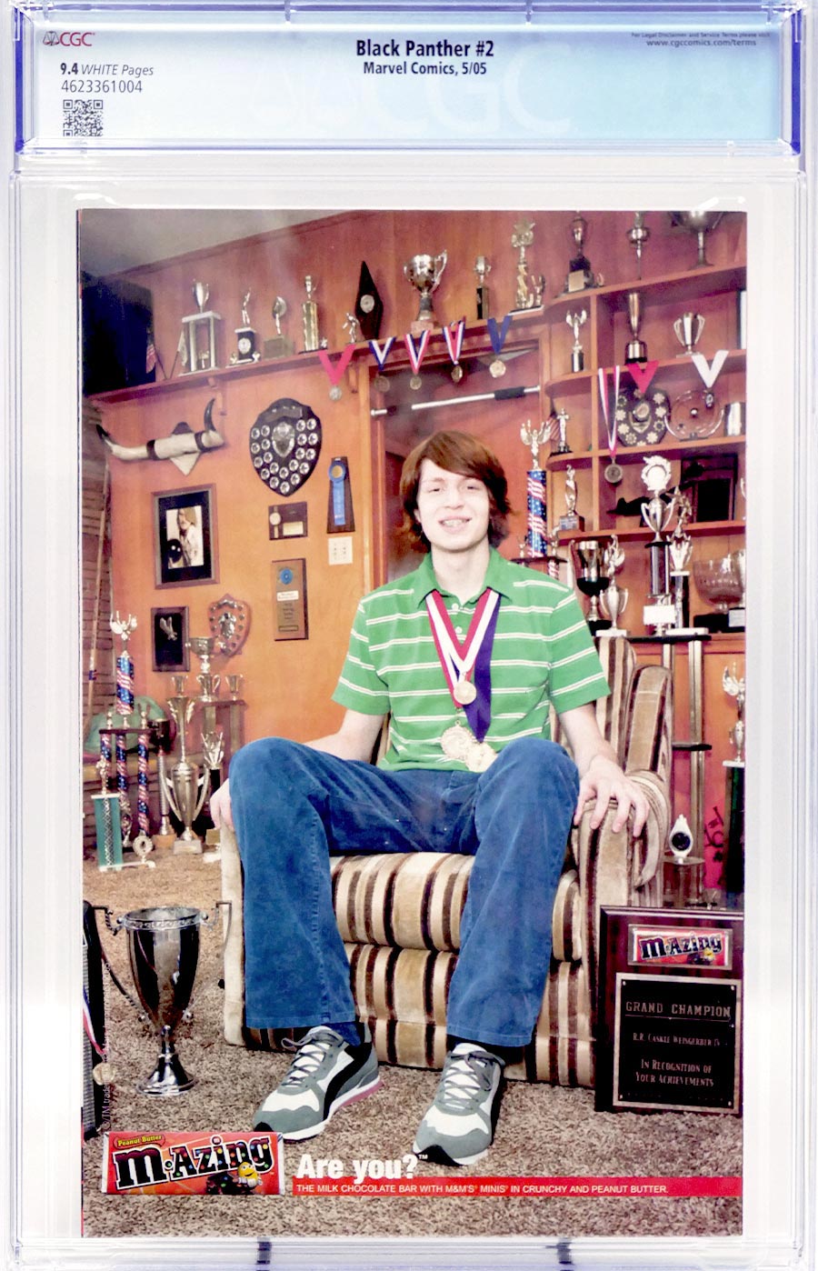 Black Panther Vol 4 #2 Cover B CGC 9.4