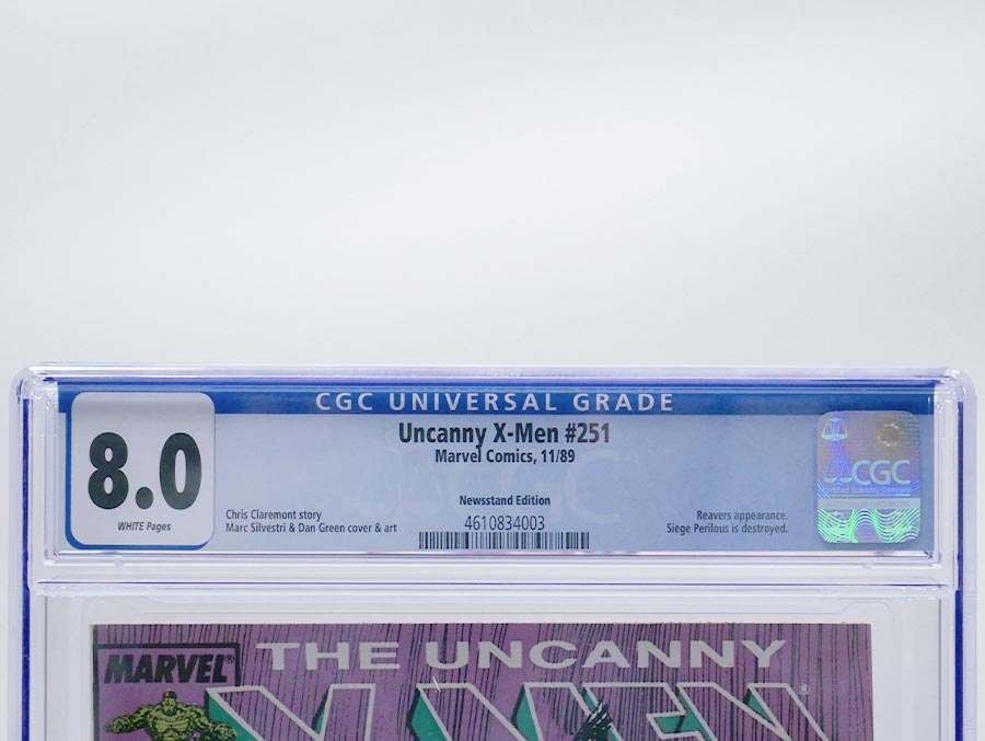 Uncanny X-Men #251 Cover B CGC 8.0