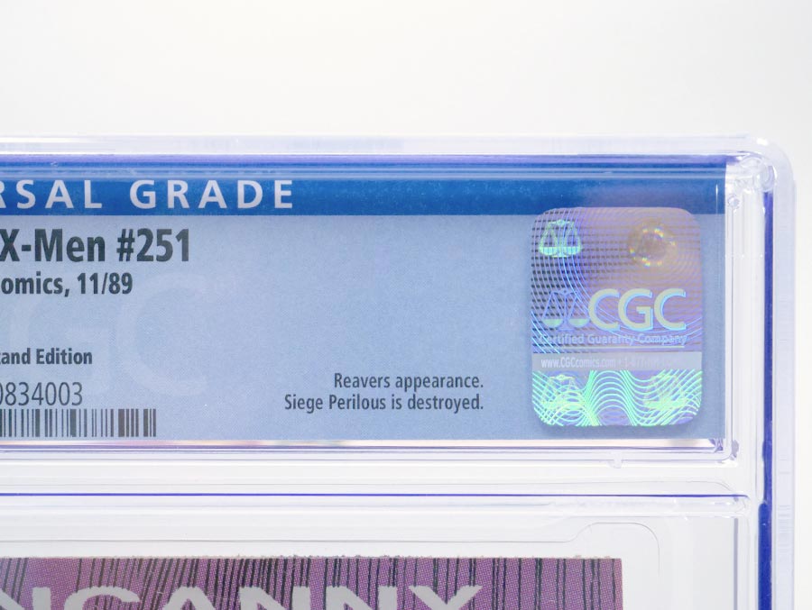 Uncanny X-Men #251 Cover B CGC 8.0