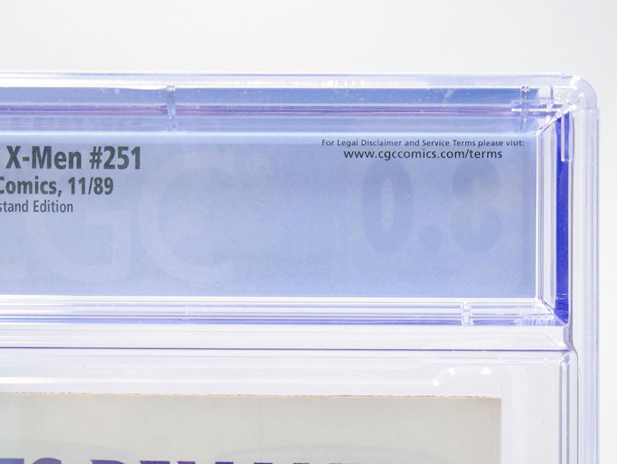 Uncanny X-Men #251 Cover B CGC 8.0