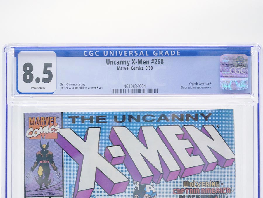 Uncanny X-Men #268 Cover G 1st Ptg CGC 8.5