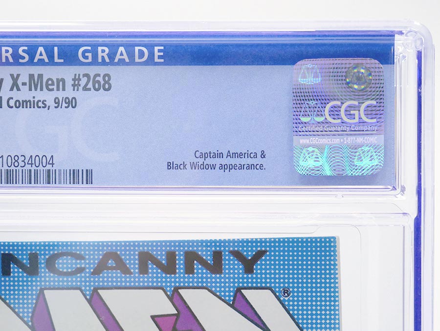 Uncanny X-Men #268 Cover G 1st Ptg CGC 8.5