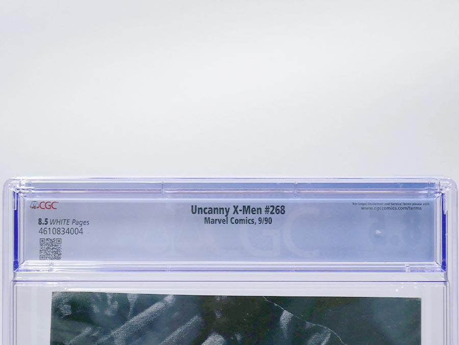 Uncanny X-Men #268 Cover G 1st Ptg CGC 8.5