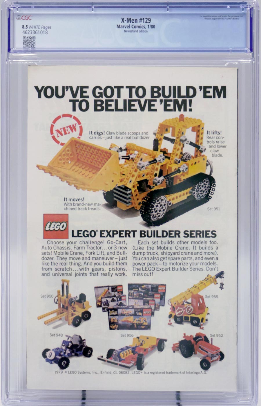 X-Men Vol 1 #126 Cover E CGC 8.5