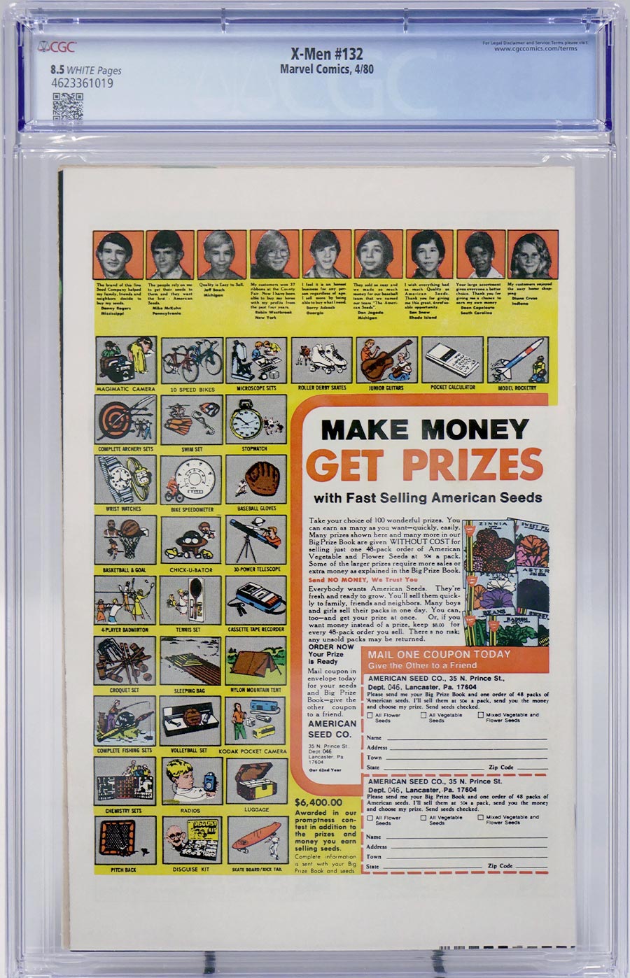 X-Men Vol 1 #132 Cover E CGC 8.5